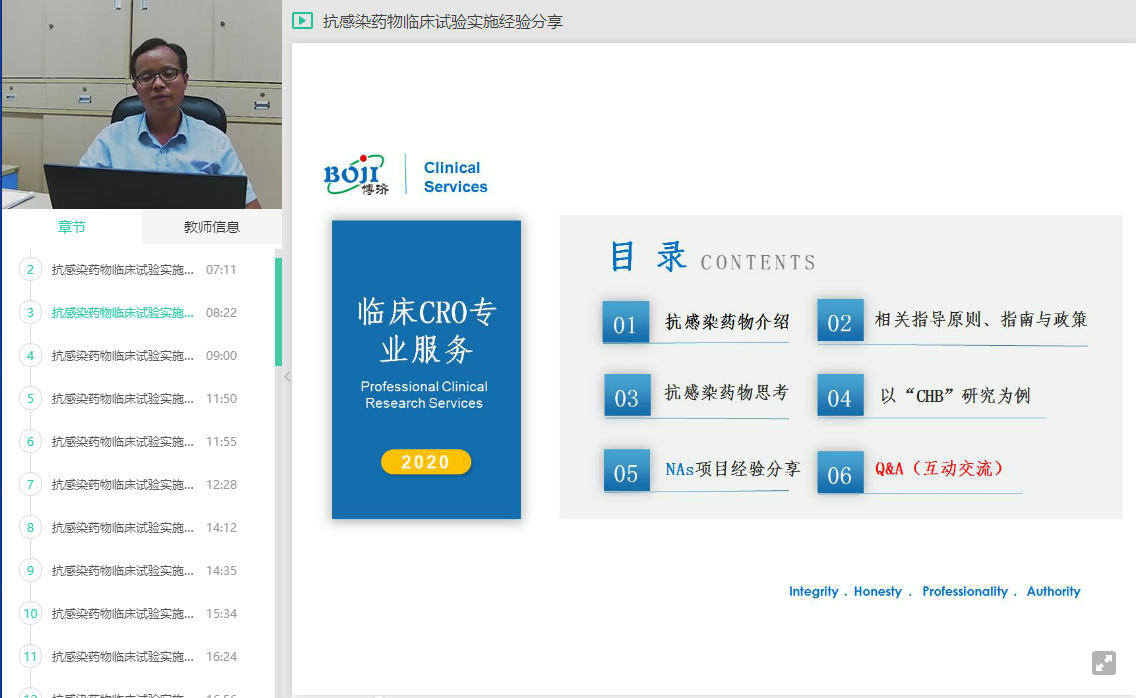 博濟研語第三講|純干貨！抗感染藥物臨床試驗的那些成敗得失