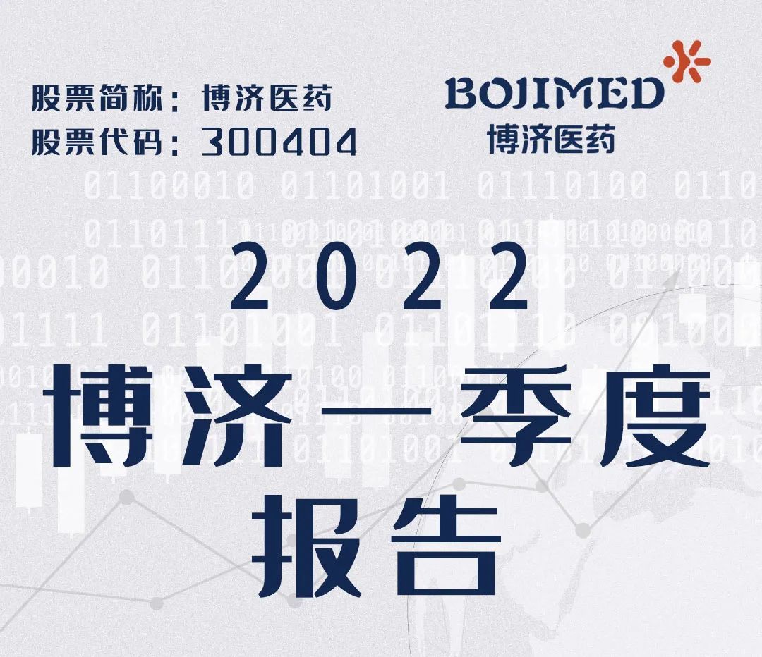 博濟醫(yī)藥發(fā)布2022年第一季度財務(wù)報告！