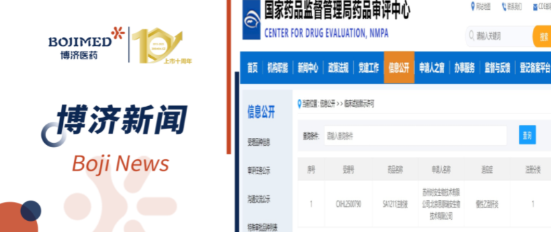 【博濟(jì)助力】時(shí)安生物自主研發(fā)的乙肝新藥SA1211注射液順利完成首例給藥